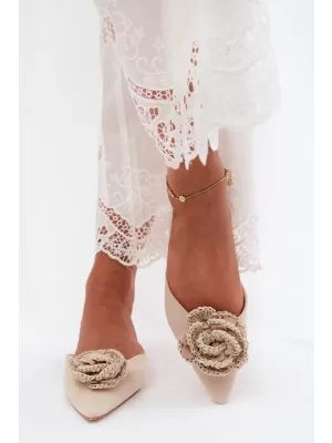 Dámske sandále BOTO MM-25 BEIGE