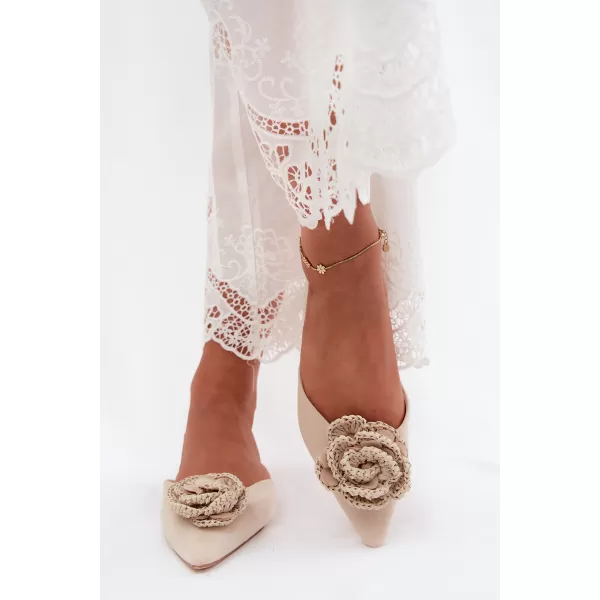  Dámske sandále BOTO MM-25 BEIGE 