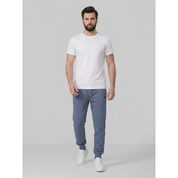  Pánske nohavice 4F WMM00TTROM1674 DENIM 