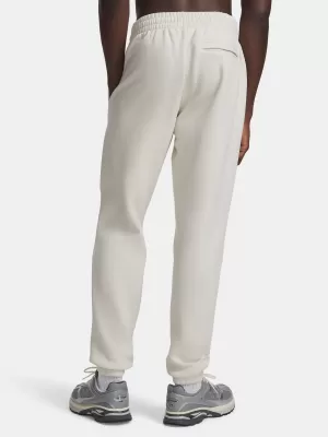 Pánske tepláky UNDER ARMOUR ICON FLEECE JOGGER 1373882-110 BIELA