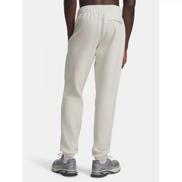  Pánske tepláky UNDER ARMOUR ICON FLEECE JOGGER 1373882-110 BIELA 