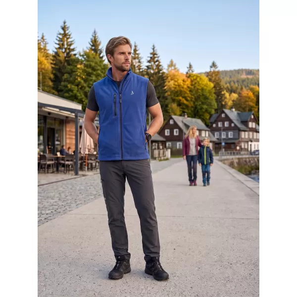  Pánska fleece vesta ALTISPORT ALM002525 KRÁĽOVSKÁ MODRÁ 