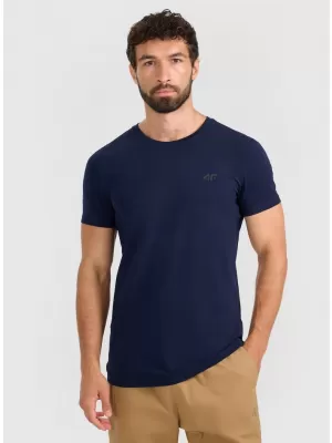 Pánske tričko 4F RMM00TTSHM3248 NAVY