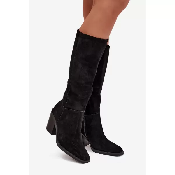  Dámske čižmy BOTO 2704 BLACK 