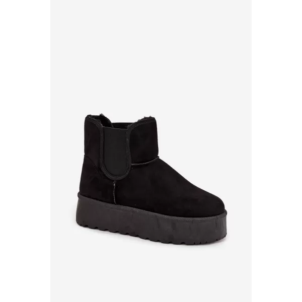  Dámske snehule BOTO 25BT26-9243 BLACK 