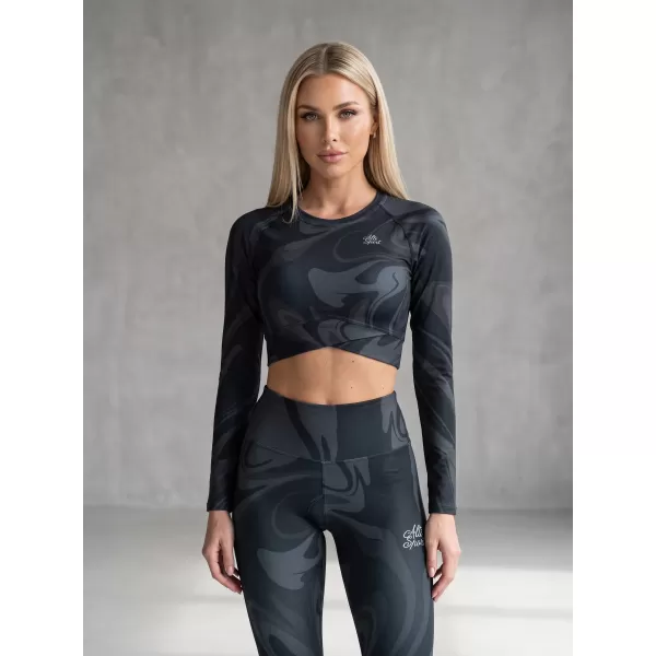  Dámske dlhé legíny premium (nové veľkosti) ALTISPORT VOJ/ALW072LEG05 BLACK 