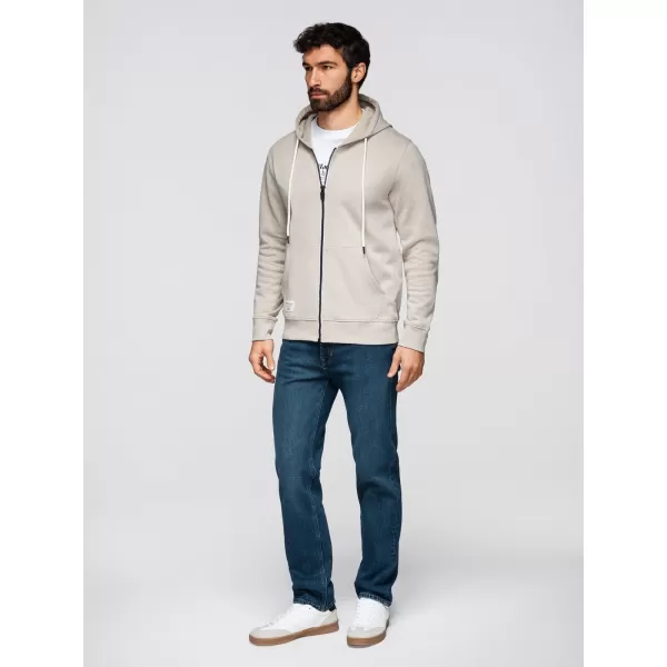  Pánska mikina OMBRE OM-SSBZ-0272 LIGHT BEIGE 