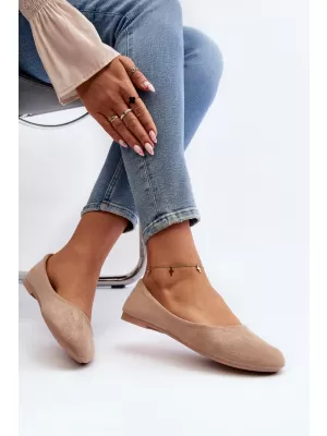 Dámske baleríny BOTO 9BL02-1031 BEIGE