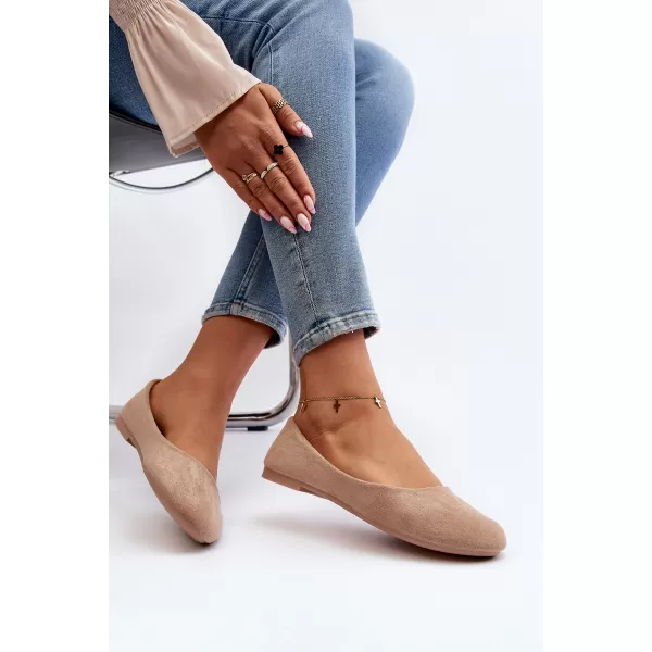  Dámske baleríny BOTO 9BL02-1031 BEIGE 