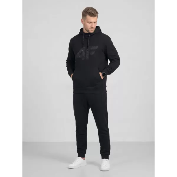  Pánska mikina 4F WMM00TSWSM2548 DEEP BLACK 