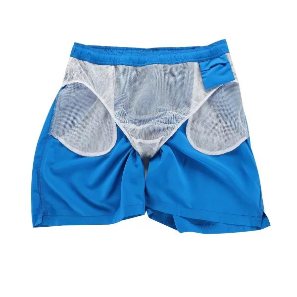  Pánske športové kraťasy ALPINE PRO JERAN 2 ELECTRIC BLUE LEMONADE 