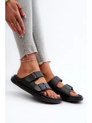 Dámske šľapky BIG STAR SHOES NN274A750 BLACK
