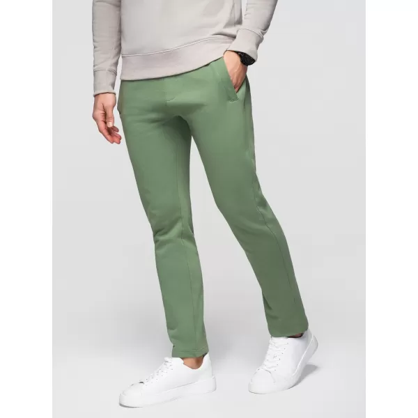  Pánske tepláky OMBRE OM-PABS-0304 GREEN 