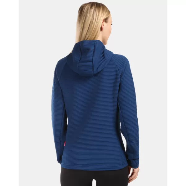  Dámska fleece mikina KILPI TANALI-W 1L0202KI TMAVO MODRÁ 