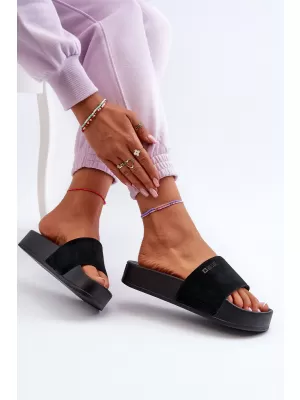 Dámske sandále BIG STAR SHOES NN274A670 BLACK