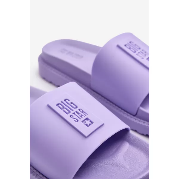  Dámske šľapky BIG STAR SHOES LL274426 VIOLET 