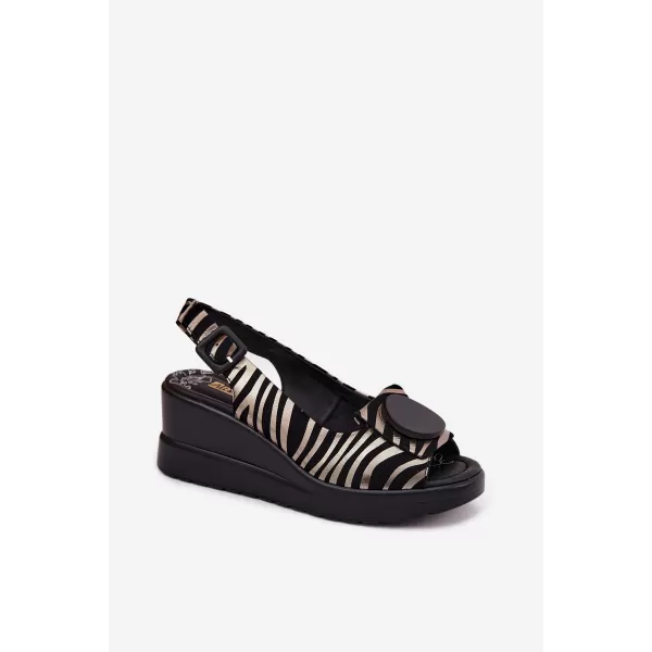 Dámske sandále ARTIKER 58C0295 BLACK 