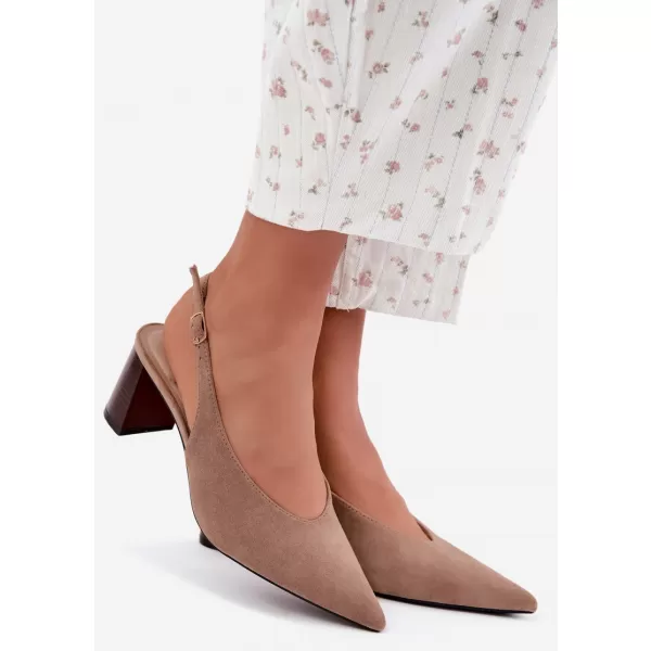  Dámske lodičky BOTO 100-530 BEIGE 