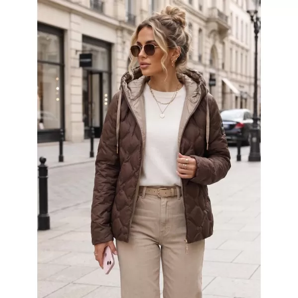  Dámska bunda DSTREET TY5883 HNEDÁ 