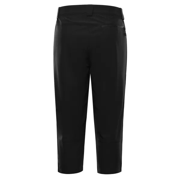  Pánske capri nohavice ALPINE PRO WEDER 2 BLACK 