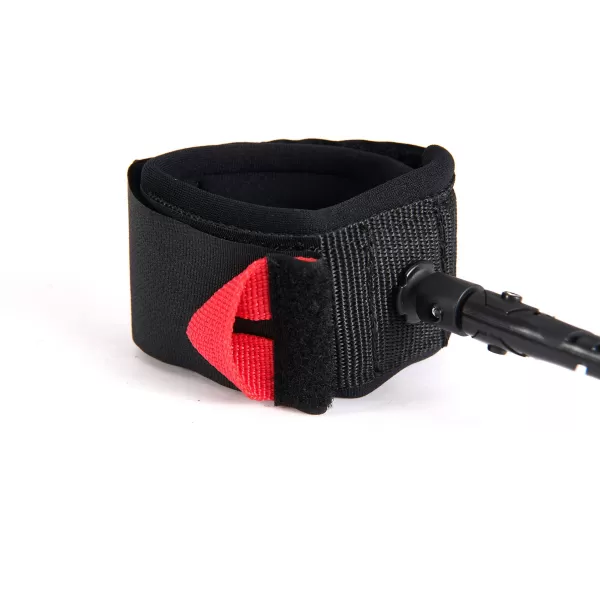  Leash AQUA MARINA Surf 9/6mm ČIERNA 