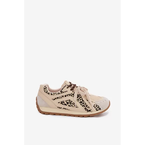  Dámske tenisky BIG STAR SHOES TT274549 BEIGE 