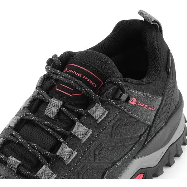  Outdoorové topánky ALPINE PRO WANGE DARK TRUE GRAY 