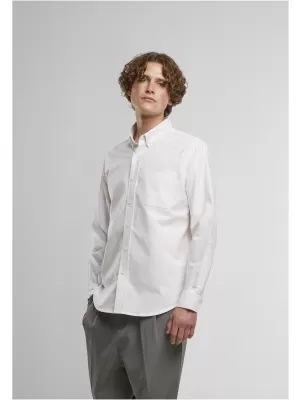 Pánska košeľa URBAN CLASSICS TB8094 WHITE