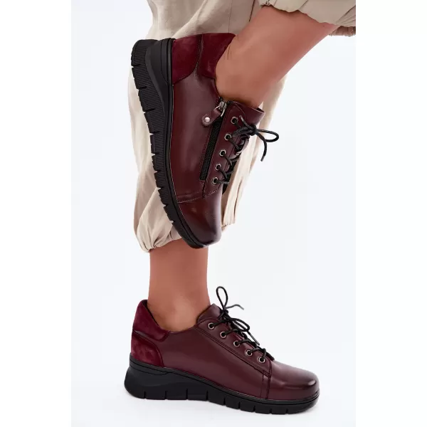  Dámske poltopánky VINCEZA 39964 LEATHER 