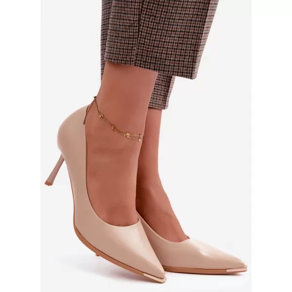  Dámske lodičky BOTO TU291 BEIGE 