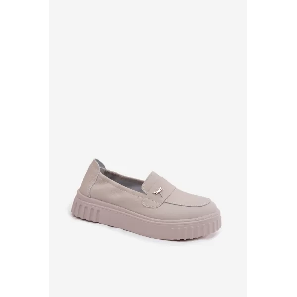  Dámske poltopánky VINCEZA 93218 BEIGE 