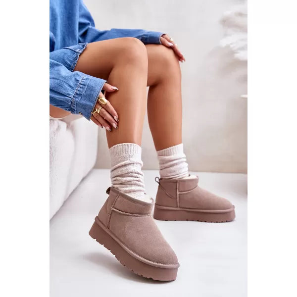  Dámske topánky BOTO W5828 KHAKI 