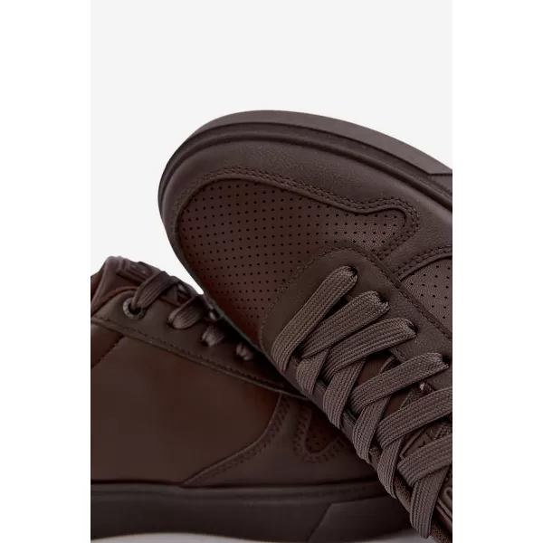 Pánske tenisky BIG STAR SHOES UU174326 BROWN/BEIGE SHADOWS 