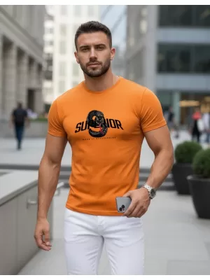 Pánske tričko DSTREET NX5019R-OR ORANŽOVÁ