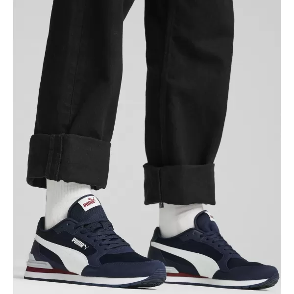  Topánky PUMA ST RUNNER V4 MESH 39966602 CLUB NAVY/ CLUB NAVY/PUMA WHITE/TEAM REGAL RED/PLATINUM GRAY 