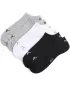 Ponožky PUMA UNISEX SNEAKER PLAIN 3P 93862417 GREY/WHITE/BLACK