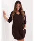 Dámske šaty BASIC FEEL GOOD RV-SK-7203.35P DARK BROWN