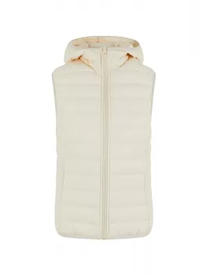 Dámska prešívaná vesta URBAN CLASSICS TB8710-02903 WHITE SAND