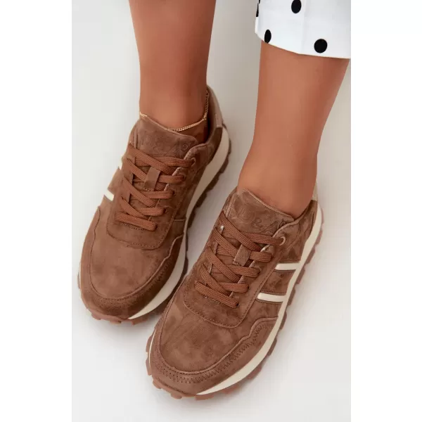  Dámske tenisky D&A LR62-7101 BEIGE 