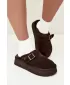 Dámske šľapky BIG STAR SHOES UU274697 BROWN/BEIGE