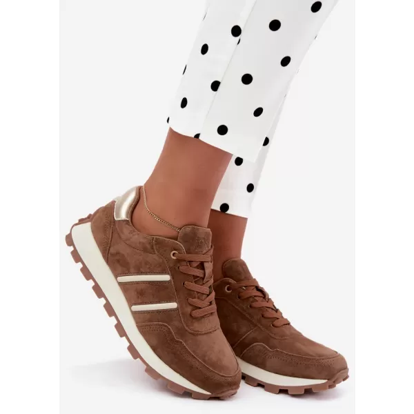  Dámske tenisky D&A LR62-7101 BEIGE 