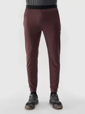 Pánske nohavice 4F WAW25TTROM1251 DARK BROWN