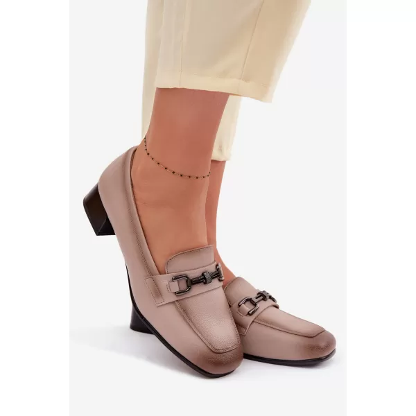  Dámske poltopánky VINCEZA 39978 BEIGE 