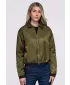 Dámska bunda OMBRE OW-JT-E0003 KHAKI