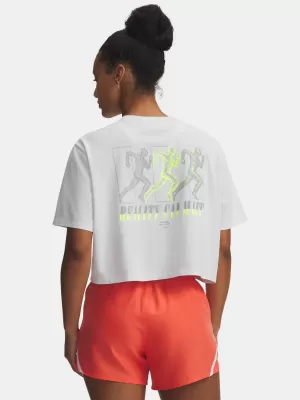 Dámske tričko UNDER ARMOUR W REALITY CAN WAIT SS 6009534-023 ŠEDÁ