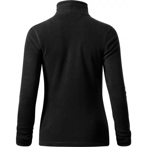  Dámska micro fleece mikina MALFINI FACTOR 853 ČIERNA 
