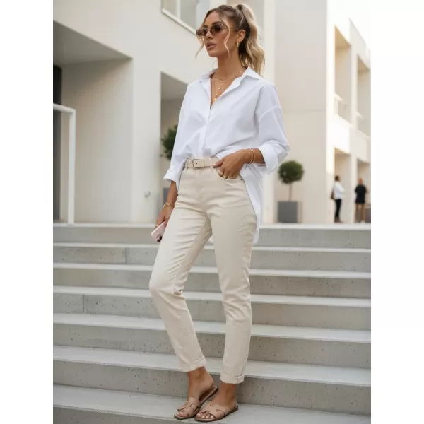  Dámske nohavice DSTREET UY3088 ECRU 