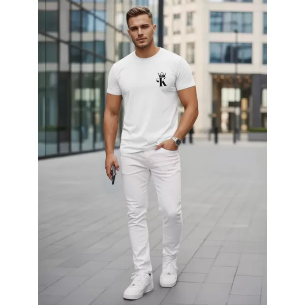  Pánske tričko DSTREET NX5104R-WH BIELA 
