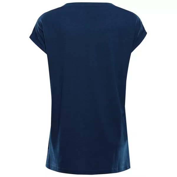  Dámske outdoorové tričko ALPINE PRO NOGERA 2 MOONLIT OCEAN VARIANT PB 
