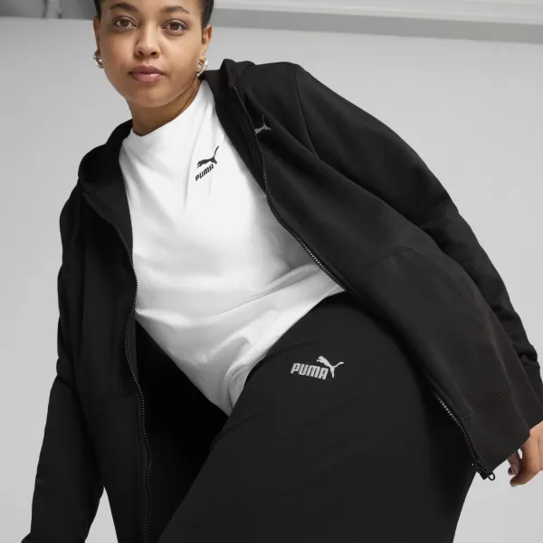  Dámske legíny PUMA ESS SMALL NO. 1 LOGO HIGH-WAIST STRAIGHT 68242801 PUMA BLACK 